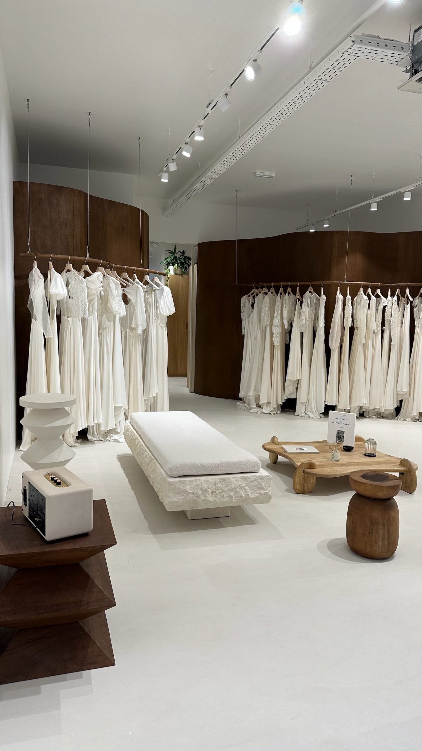 Showroom de Lyon robe de mariée créateur caroline takvorian